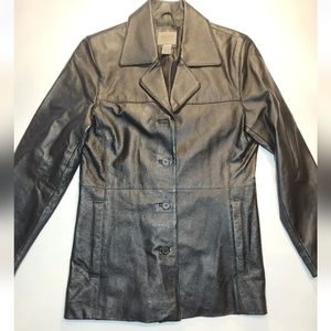 john paul richard uniform genuine leather size 14